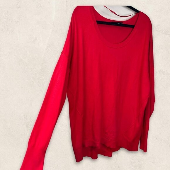 Nwot Lane Bryant Reverse Hem Sweater Size 18/20 (2XL) - Picture 3 of 5